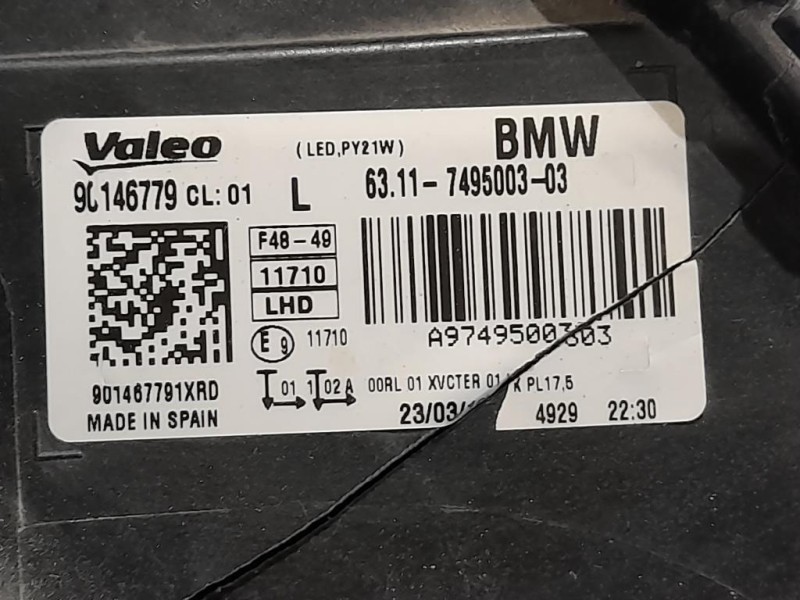 Proiettore ANT SX 6311-7495003-03 Bmw X1 F48 2015