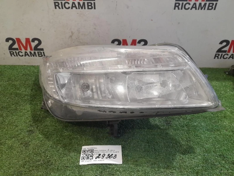 Proiettore ANT DX 22831925 Opel Insignia A 2013