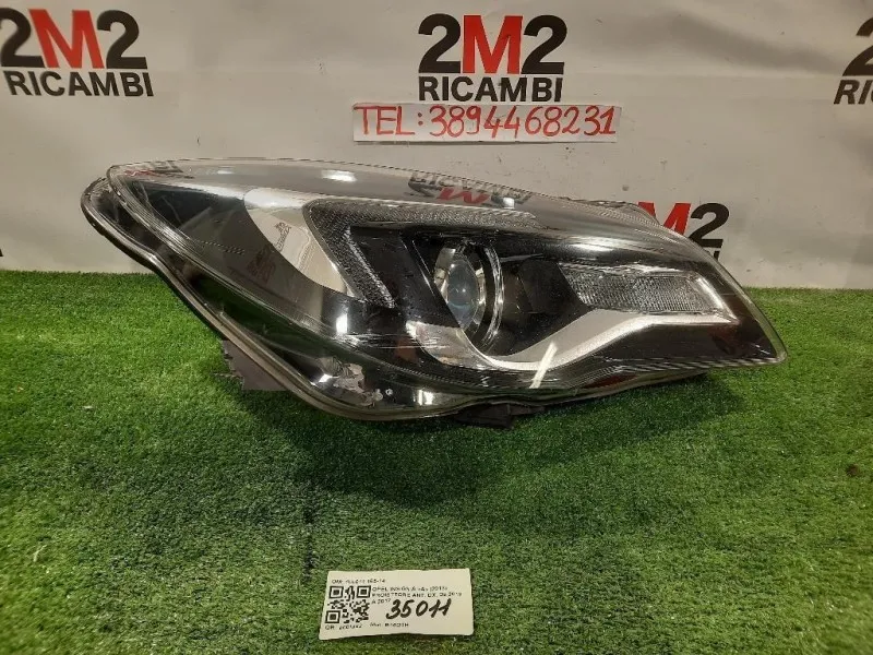 Proiettore ANT DX 1LL011 165-14 Opel Insignia A 2013