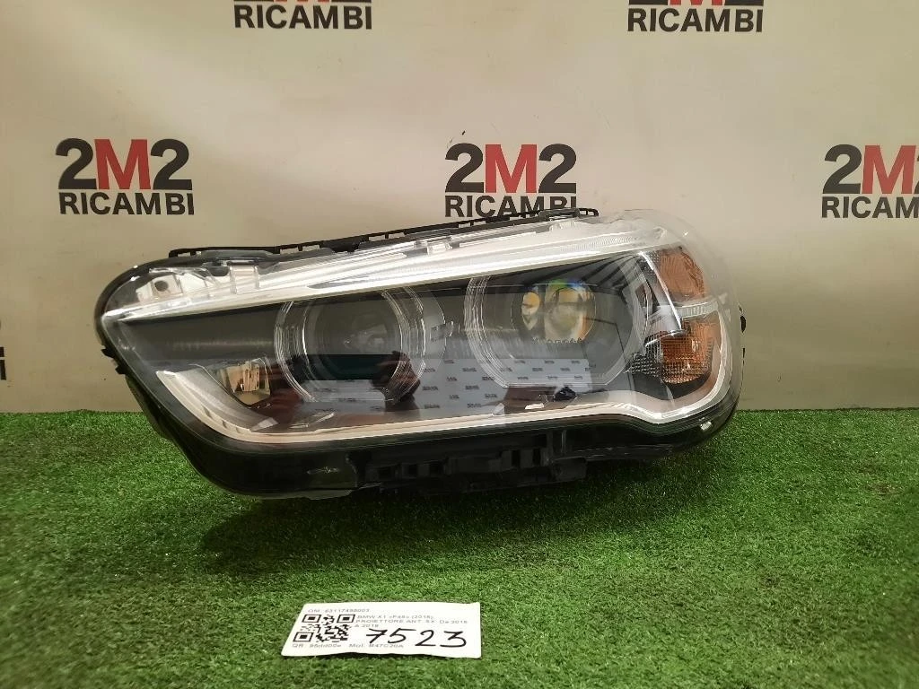 Proiettore ANT SX 63117495003 Bmw X1 F48 2015