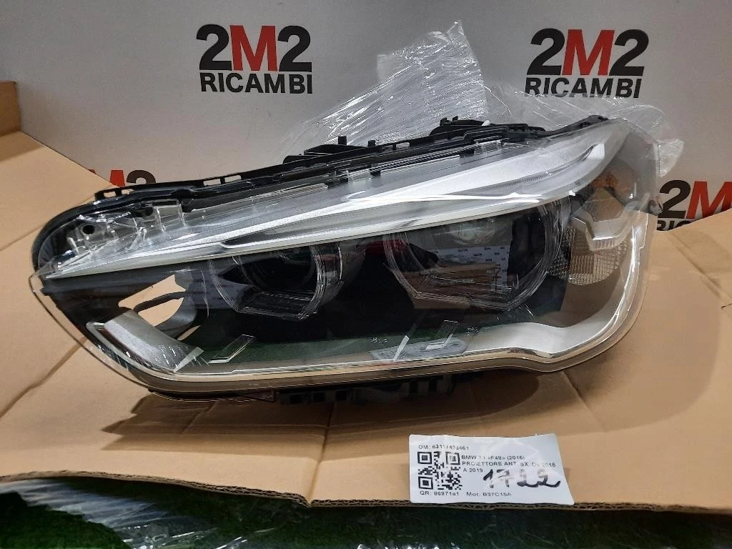 Proiettore ANT SX 63117436461 Bmw X1 F48 2015