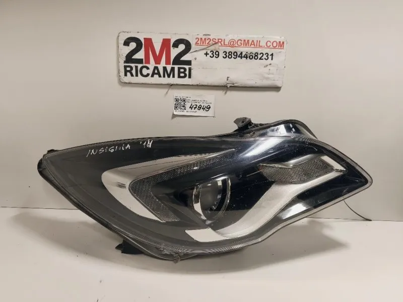 Proiettore ANT DX 1LL 011 165-14 Opel Insignia A 2013