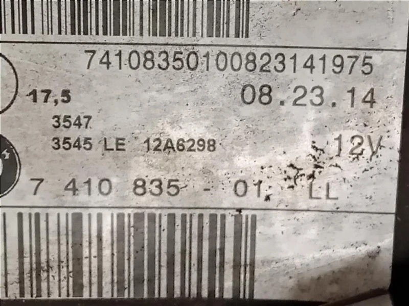 Proiettore ANT SX 7410835-01 LL Bmw X3 F25 2014