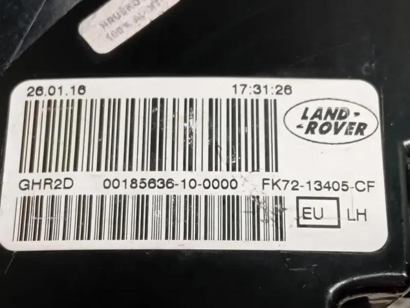 Fanale POST SX FK72-13405-CF Land Rover Range Rover Sport III 2014