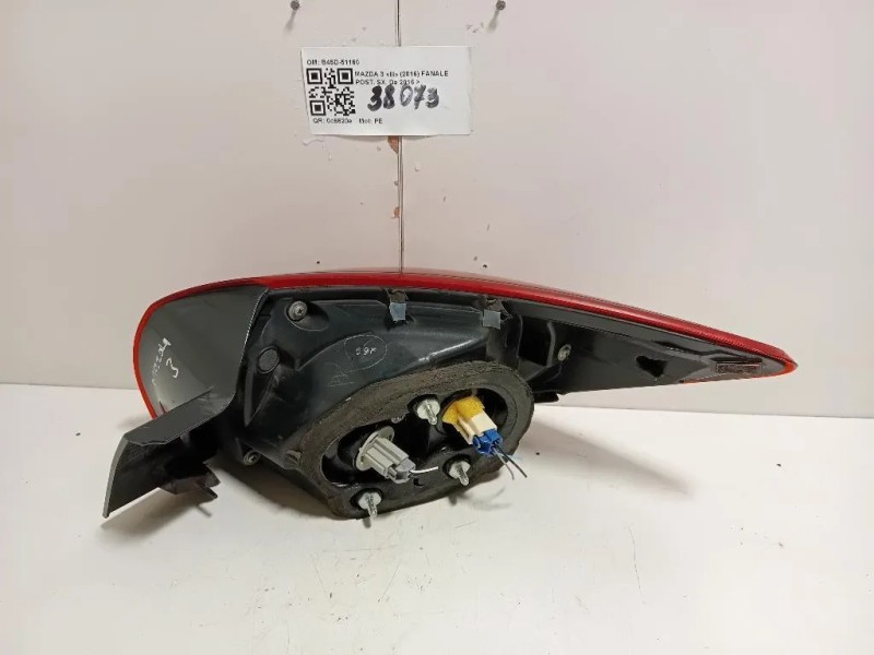Fanale POST SX B45D-51160 Mazda 3 III 2016