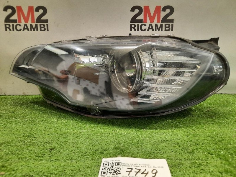 Proiettore ANT SX 7271359 Bmw X6 E71 2008