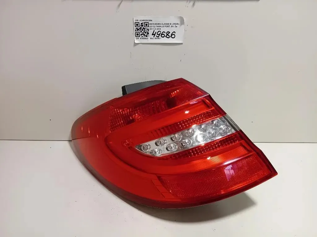 Fanale POST SX A2468200564 Mercedes Classe B W246 2012