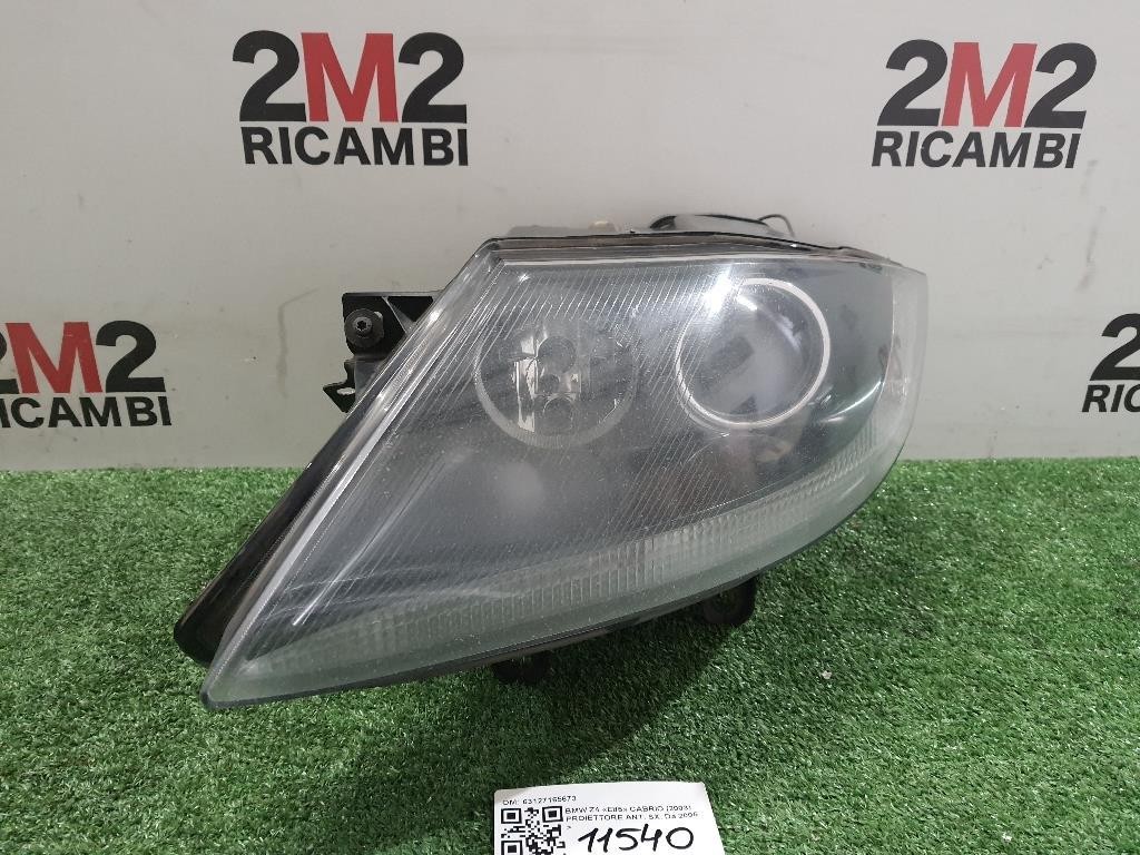 Proiettore ANT SX 63127165673 Bmw Z4 E85 Cabrio 2003