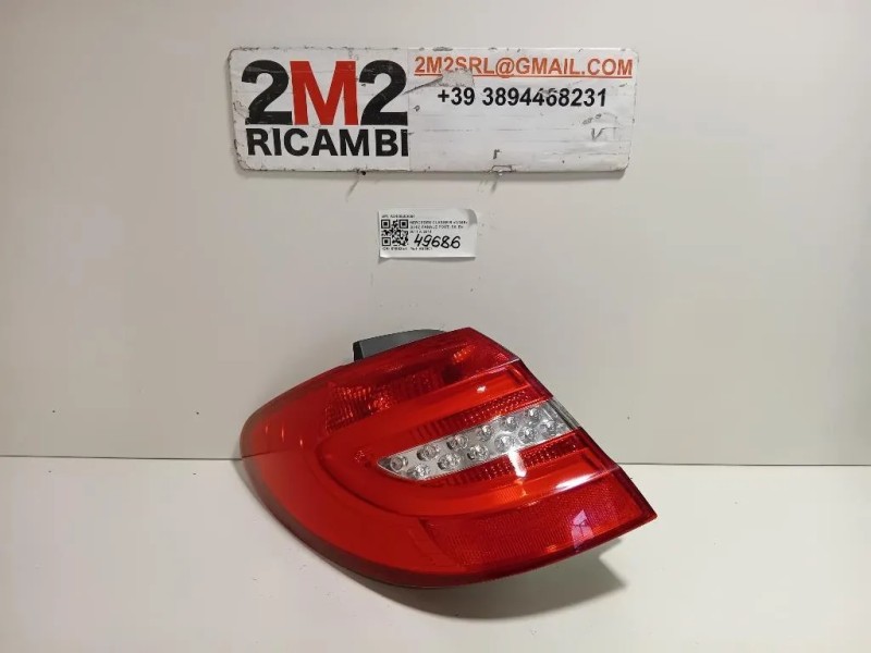 Fanale POST SX A2468200564 Mercedes Classe B W246 2012