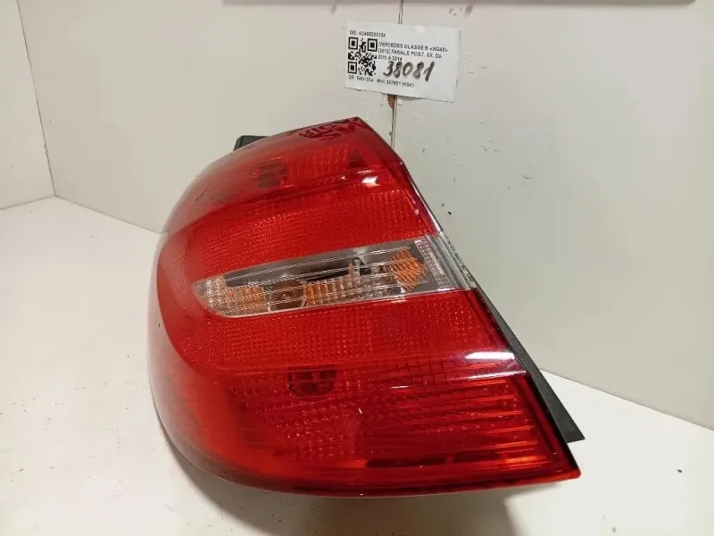 Fanale POST SX A2468200164 Mercedes Classe B W246 2012