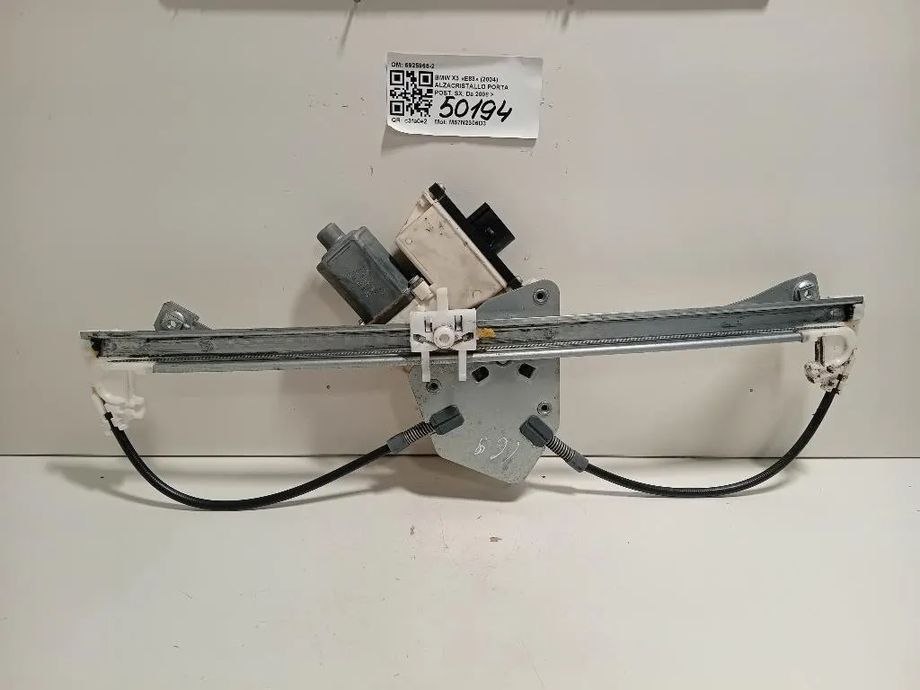 Alzacristallo Porta POST SX 6925965-2 Bmw X3 E83 2004