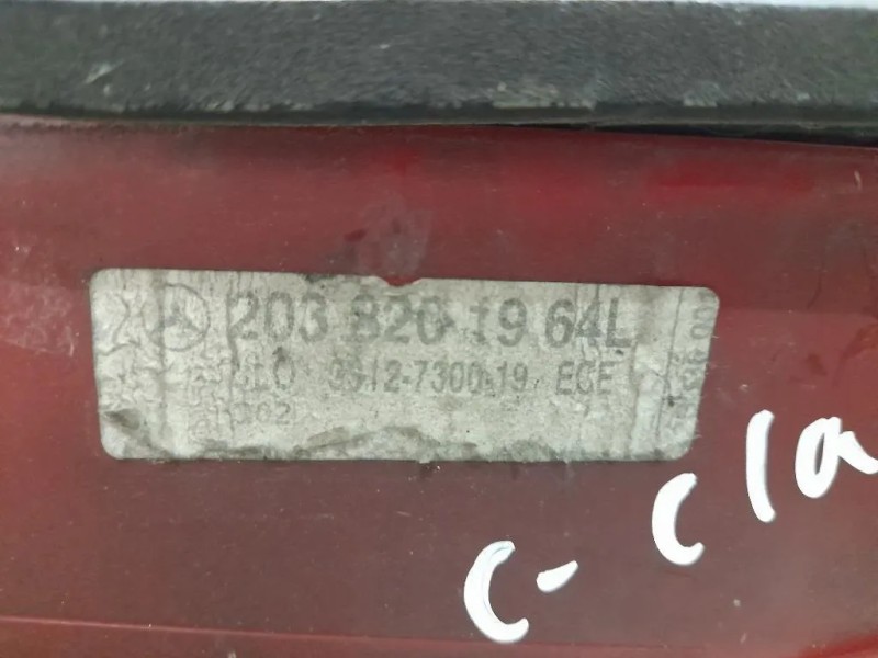 Fanale POST SX A2038201964 Mercedes Classe C W203 2000