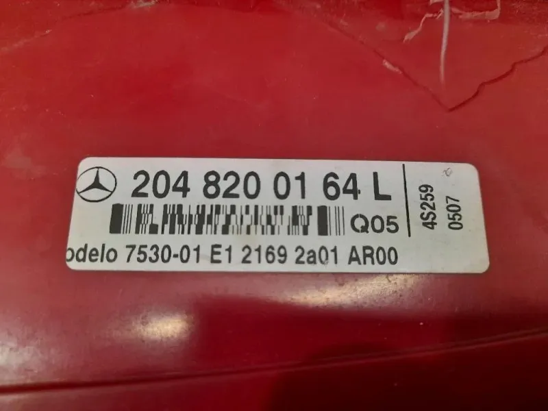 Fanale POST SX A2048200164 Mercedes Classe C W204 2007