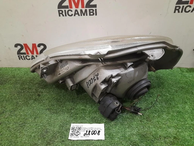 Proiettore ANT DX 7700311374 Opel Vivaro A 2001