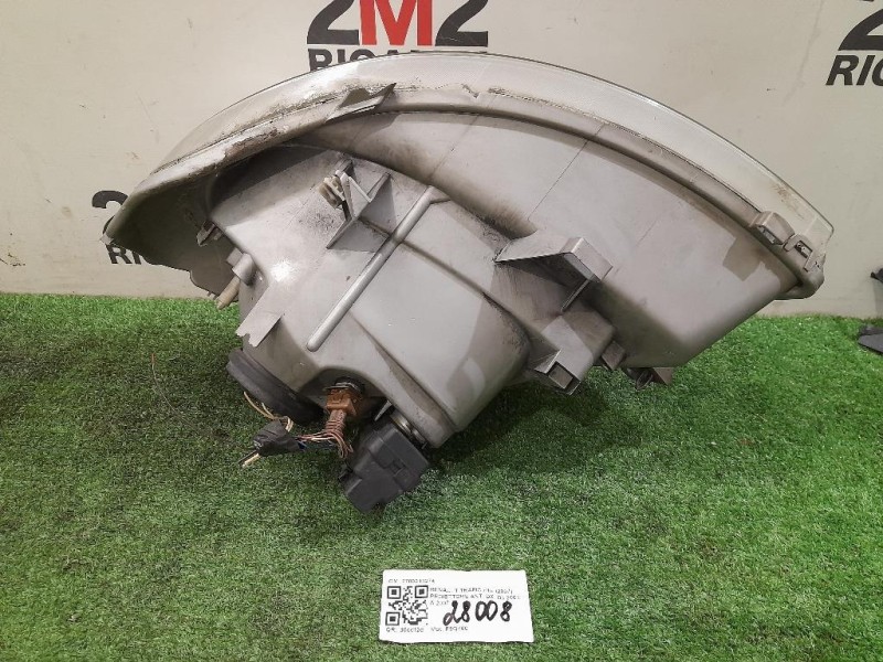 Proiettore ANT DX 7700311374 Opel Vivaro A 2001