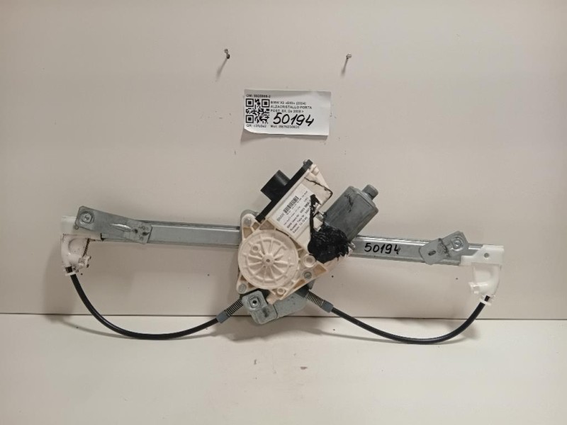 Alzacristallo Porta POST SX 6925965-2 Bmw X3 E83 2004