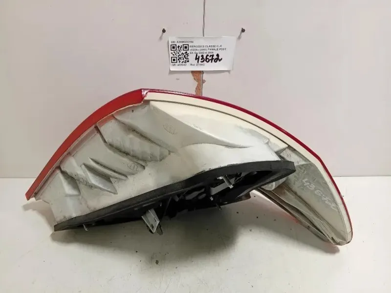 Fanale POST SX A2098200164 Mercedes Classe CLK C209 2003