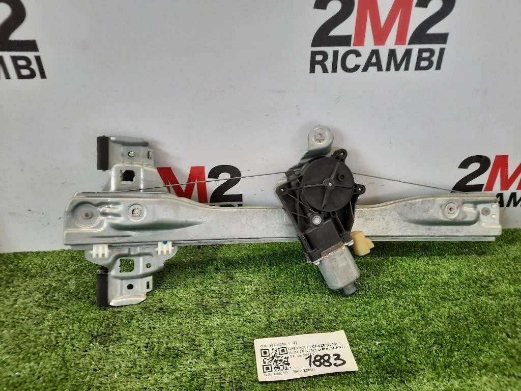Alzacristallo Porta POST SX 96996226 Chevrolet Cruze 2009