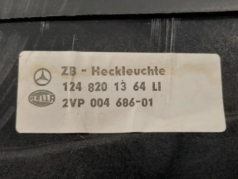 Fanale POST SX 2VP 004 686-01 Mercedes Classe E W124 1985