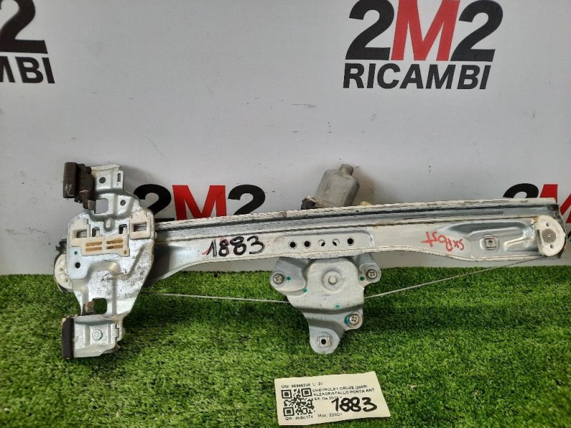 Alzacristallo Porta POST SX 96996226 Chevrolet Cruze 2009