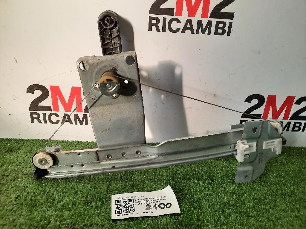 Alzacristallo Porta POST SX 8200733831 Dacia Duster I 2014