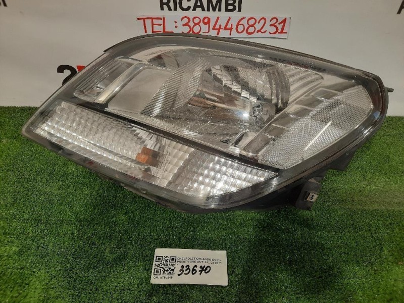 Proiettore ANT SX 95025585 Chevrolet Orlando 2011