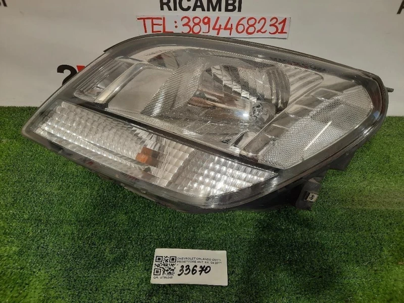 Proiettore ANT SX 95025585 Chevrolet Orlando 2011