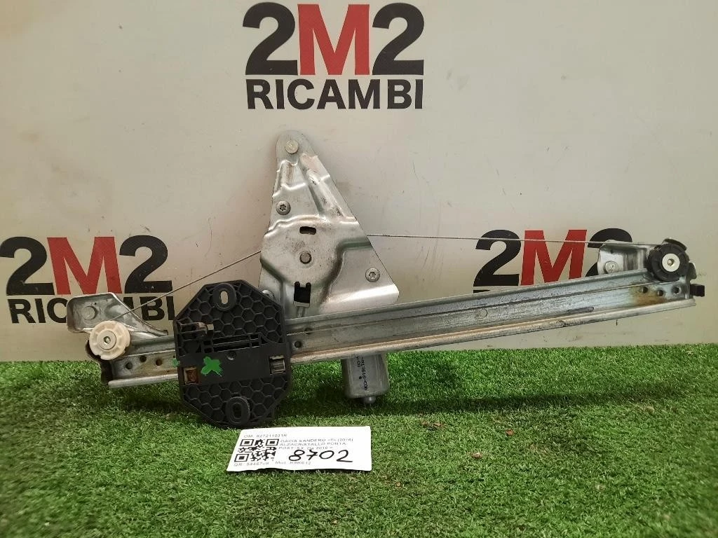 Alzacristallo Porta POST SX 827211031R Dacia Sandero II 2016
