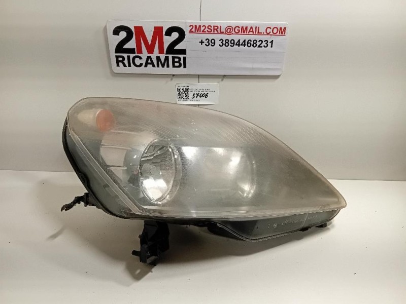Proiettore ANT DX 24451051 Opel Zafira B 2005