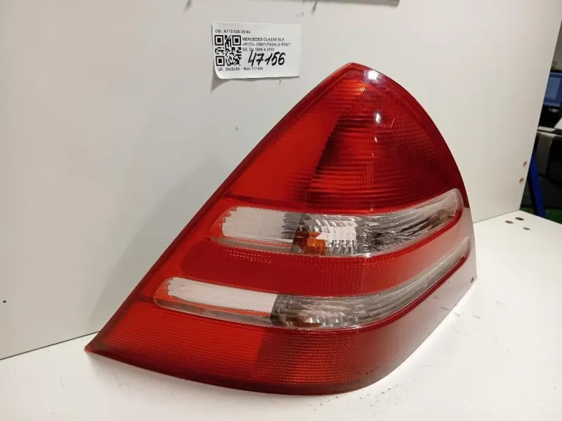 Fanale POST SX A170 820 09 64 Mercedes Classe SLK R170 1997