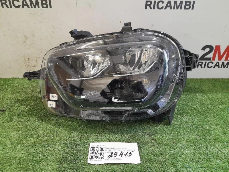 Proiettore ANT SX 9836267180 Citroen C3 III 2016