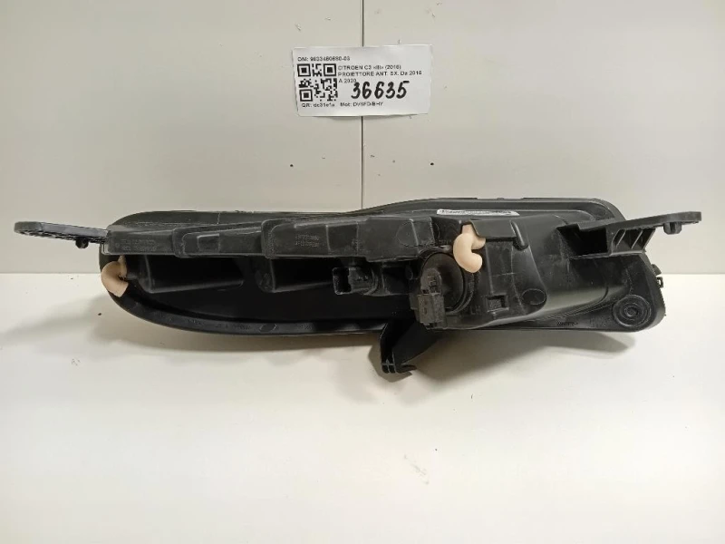 Proiettore ANT SX 9833480680-03 Citroen C3 III 2016