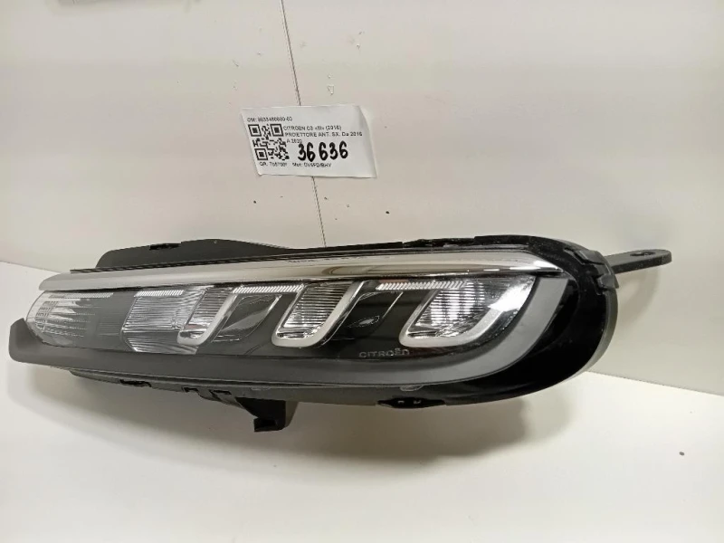 Proiettore ANT SX 9833480680-03 Citroen C3 III 2016