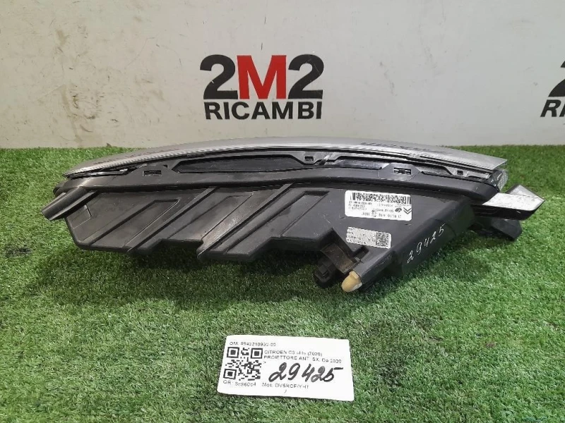 Proiettore ANT SX 9843218980 Citroen C3 III 2020