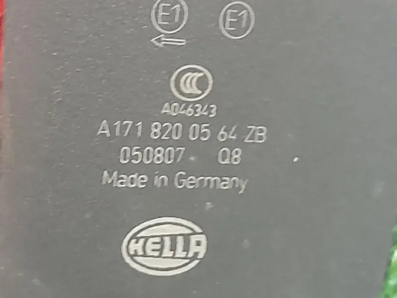 Fanale POST SX A1718200564 Mercedes Classe SLK R171 2008