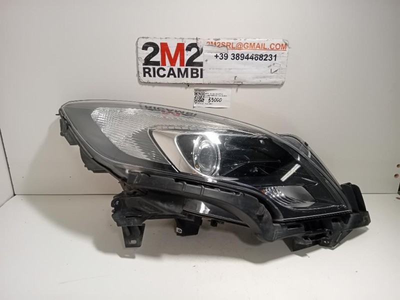 Proiettore ANT DX 13399863 Opel Zafira C 2012