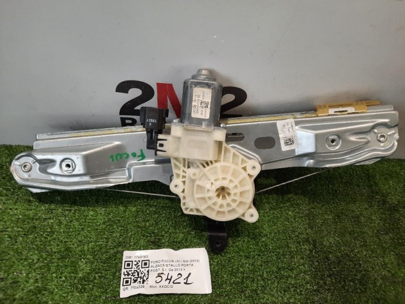 Alzacristallo Porta POST SX 1769163 Ford Focus IV SW 2014