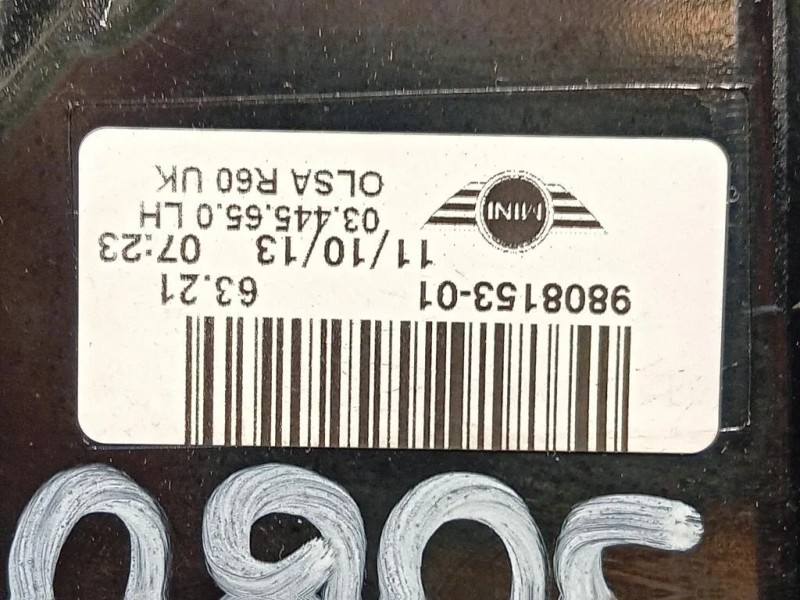 Fanale POST SX 980815301 Mini Countryman Cooper R60 2010