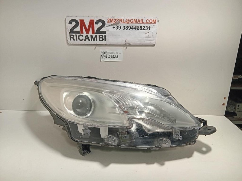 Proiettore ANT DX 90015179 Peugeot 2008 I 2016