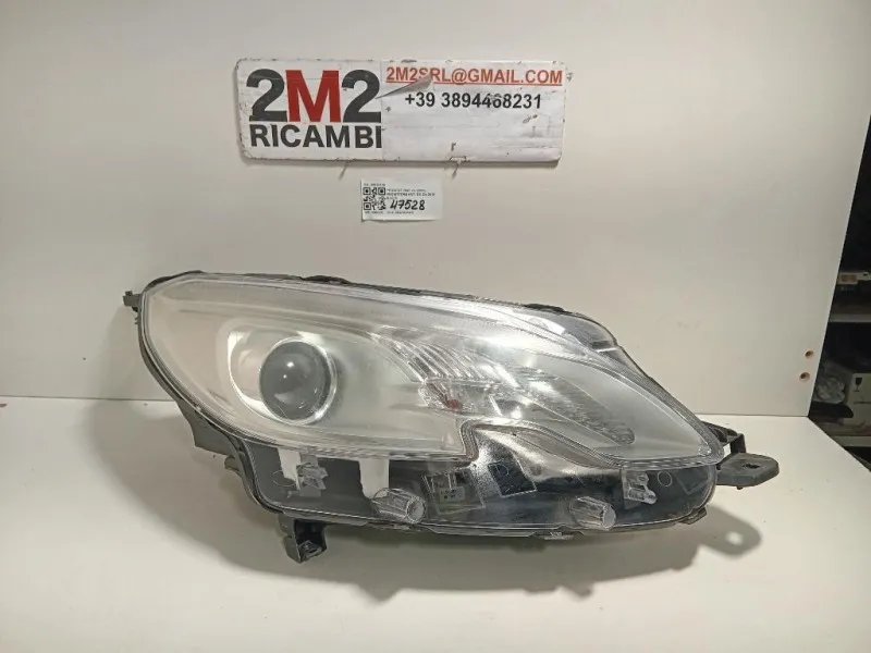 Proiettore ANT DX 90015179 Peugeot 2008 I 2016