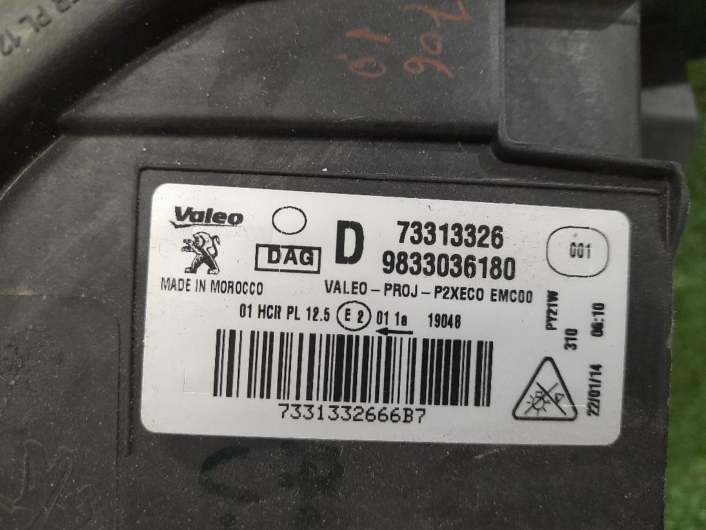 Proiettore ANT DX 9833036180 Peugeot 2008 II 2020