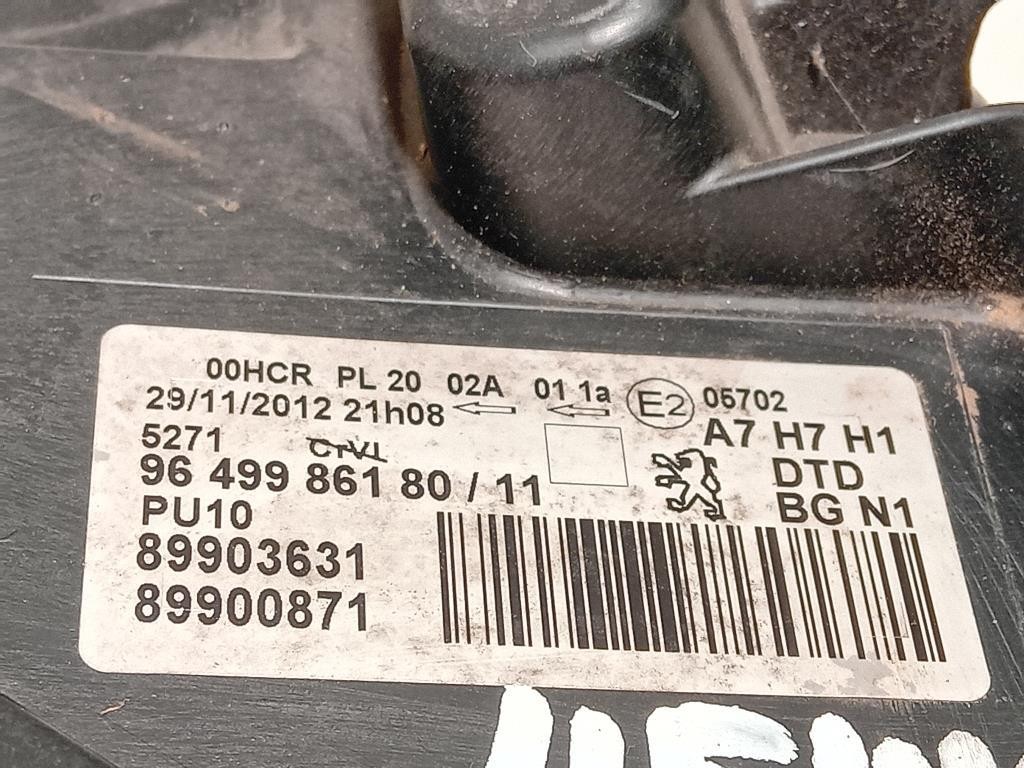 Proiettore ANT DX 9649986180 Peugeot 207 CC 2006