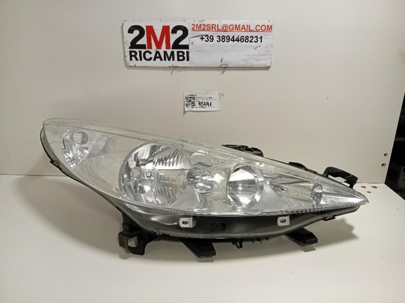 Proiettore ANT DX 9649986180 Peugeot 207 CC 2006