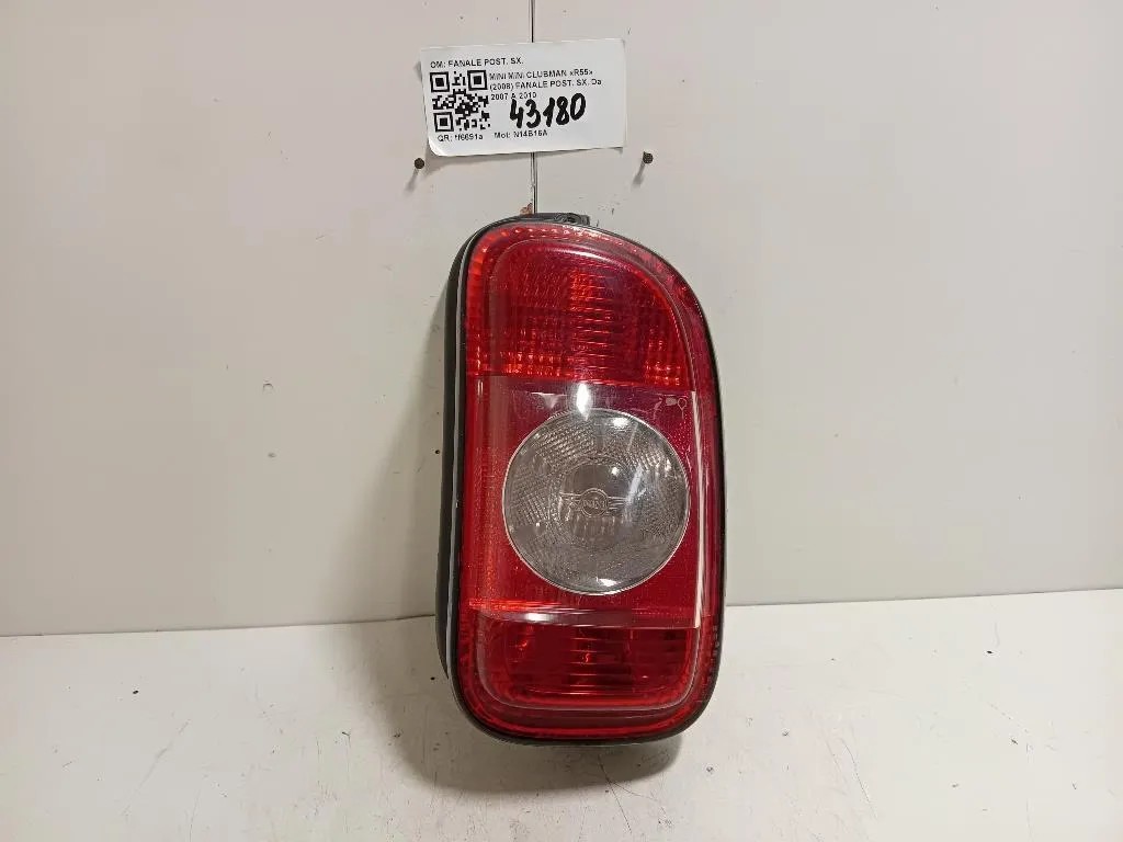 Fanale POST SX FANALE POST SX Mini MINI Clubman R55 2008