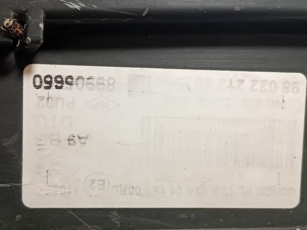 Proiettore ANT DX 1609697280 Peugeot 208 I 2012