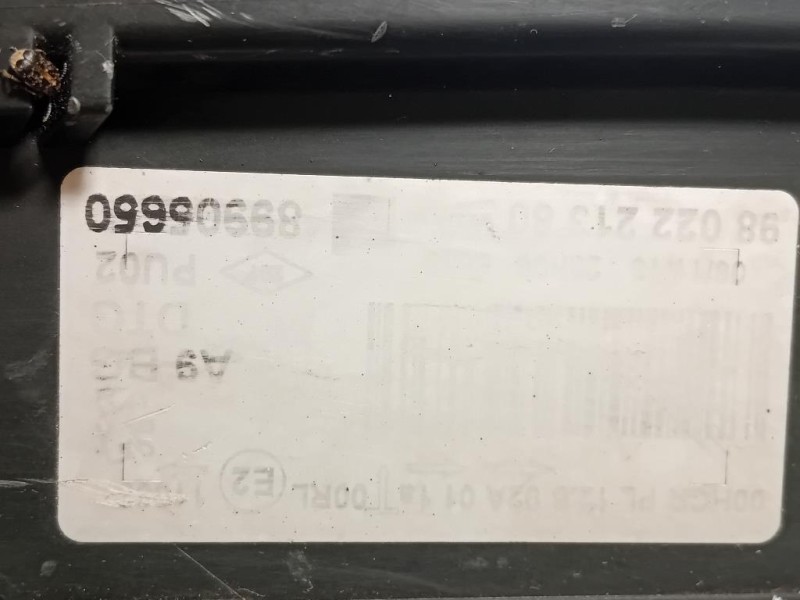 Proiettore ANT DX 1609697280 Peugeot 208 I 2012