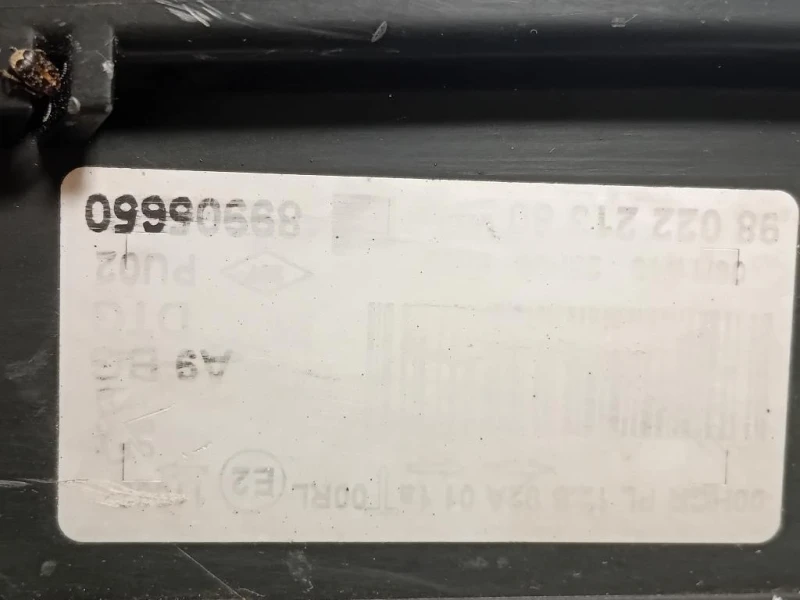 Proiettore ANT DX 1609697280 Peugeot 208 I 2012