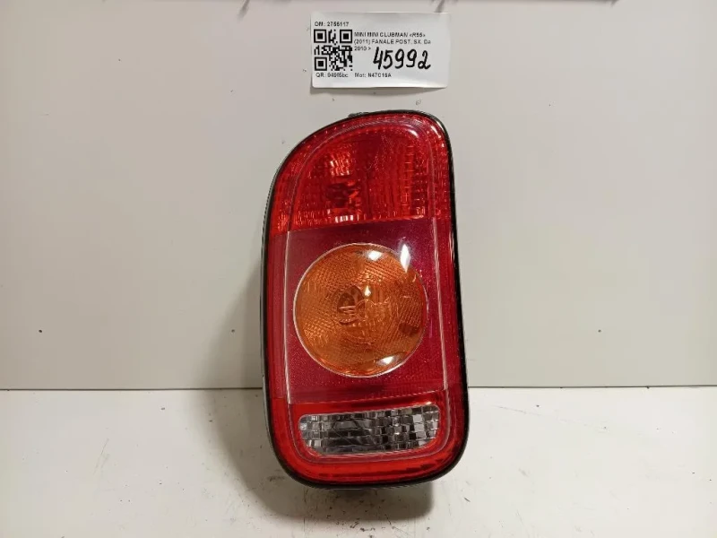 Fanale POST SX 2755117 Mini MINI Clubman R55 2011