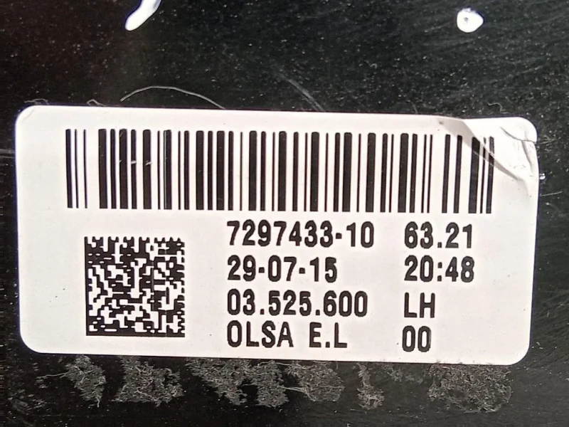 Fanale POST SX 7297433-10 Mini MINI Cooper F55 2014