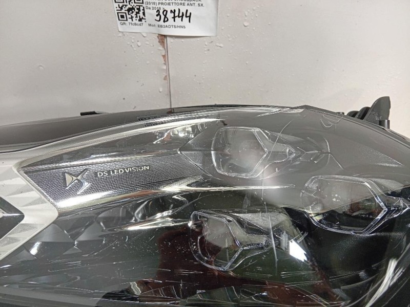 Proiettore ANT SX 1642991480 Citroen DS3 Crossback 2018